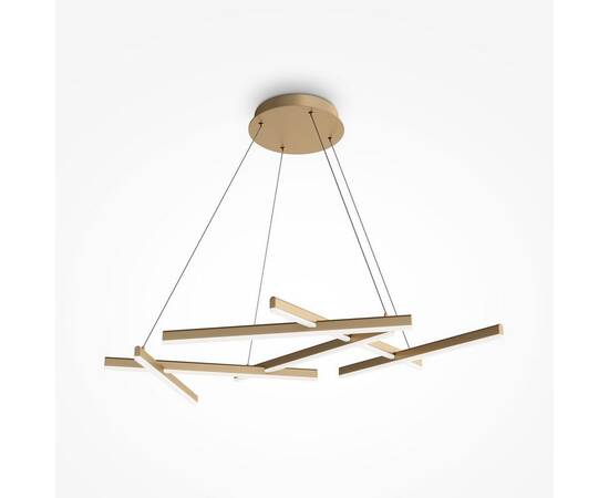 Подвесной светодиодный светильник Maytoni Line MOD016PL-L80GK, изображение 4