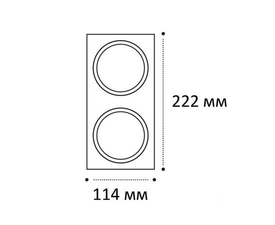 Рамка Italline IT08-8034 black, изображение 2