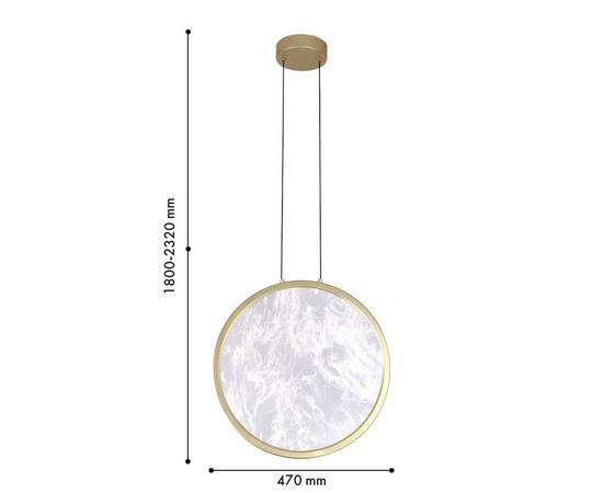 Подвесной светодиодный светильник Favourite Imma 4374-1P, изображение 2