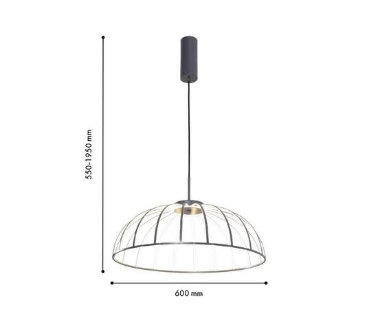 Подвесной светодиодный светильник Favourite Vertex 4285-6P, изображение 2