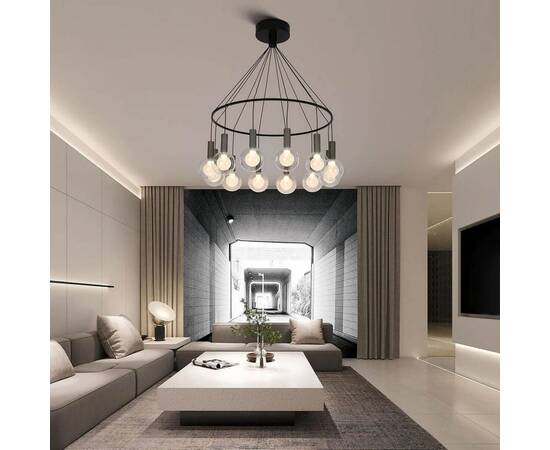 Подвесная светодиодная люстра Favourite Kula 4378-12P, изображение 6