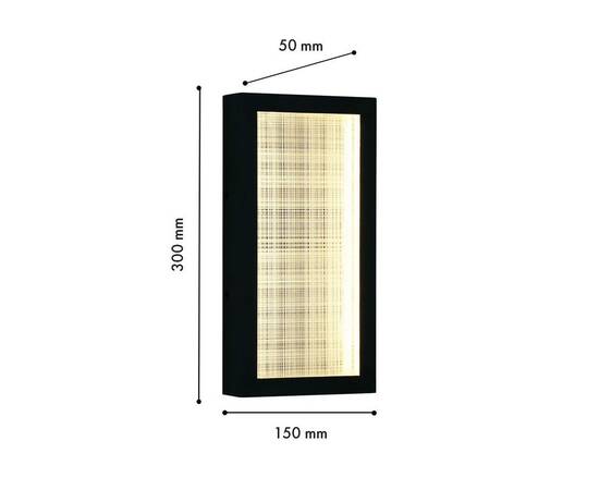 Уличный настенный светодиодный светильник Favourite Mist 4298-1W, изображение 2