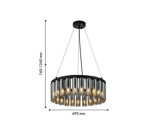 Подвесная люстра Favourite Slang 4504-25P, изображение 2