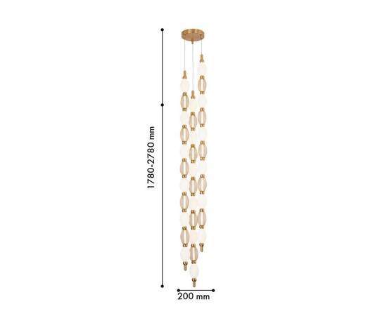 Подвесной светодиодный светильник Favourite Perler 4559-3PC, изображение 2