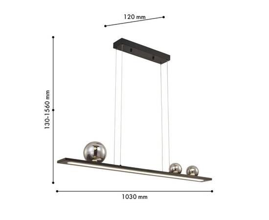Подвесной светодиодный светильник Favourite Bilico 4548-3P, изображение 2