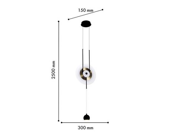 Подвесной светодиодный светильник Favourite Reverse 4566-2P, изображение 2
