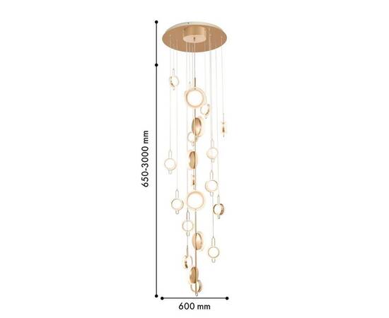 Подвесная светодиодная люстра Favourite Yo-yo 4334-32P, изображение 2
