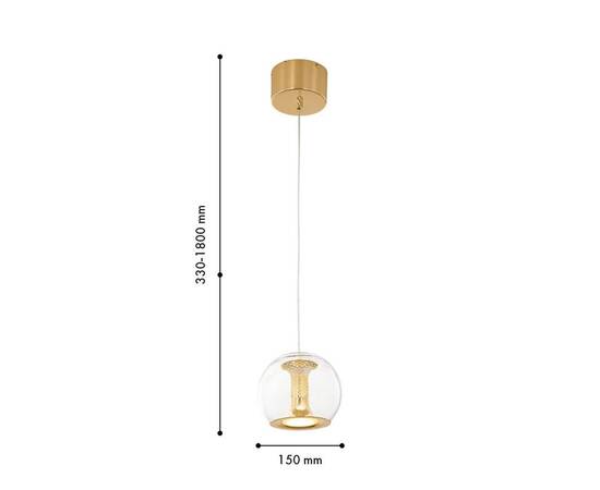 Подвесной светодиодный светильник Favourite Sfar 4338-1P, изображение 2