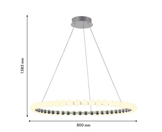 Подвесной светодиодный светильник Favourite Helmet 4589-8P, изображение 2