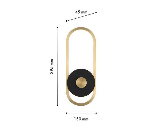 Настенный светодиодный светильник Favourite Cyclone 4296-1W, изображение 2