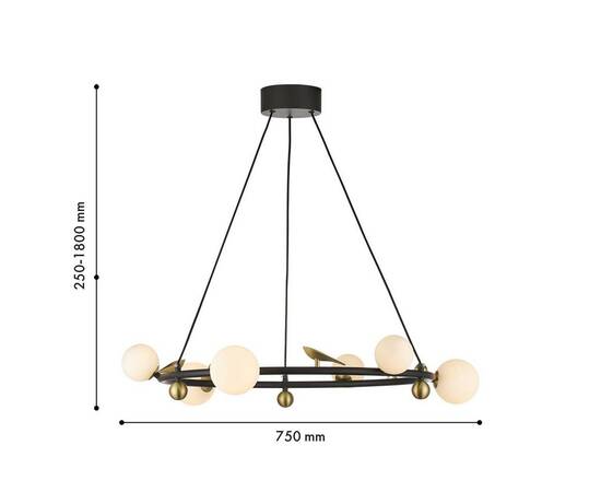 Подвесная светодиодная люстра Favourite Sparrow 4324-6P, изображение 2