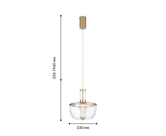 Подвесной светодиодный светильник Favourite Flaska 4313-1P, изображение 2