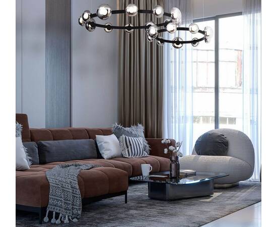 Подвесная светодиодная люстра Favourite Svamp 4517-12P, изображение 3