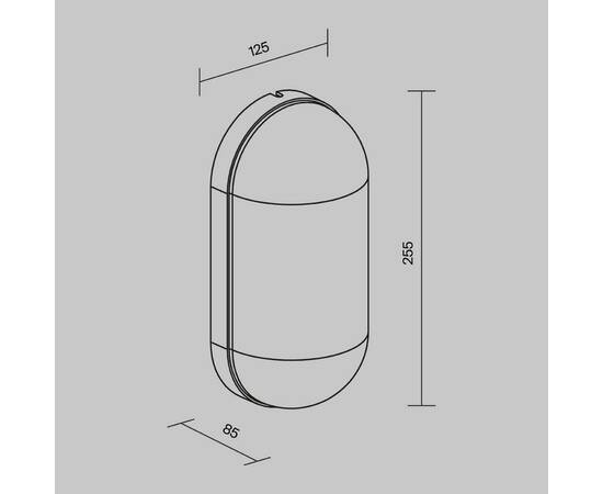 Уличный настенный светильник Maytoni Candle O449WL-01GF, изображение 2