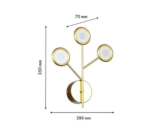 Бра F-Promo Mugs 4253-3W, изображение 2