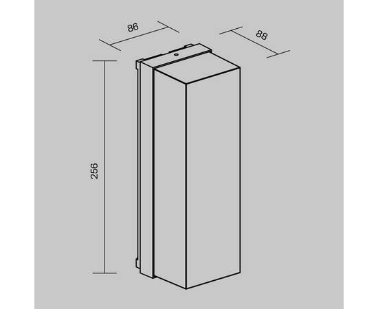 Уличный настенный светильник Maytoni Conf O450WL-01GF, изображение 2
