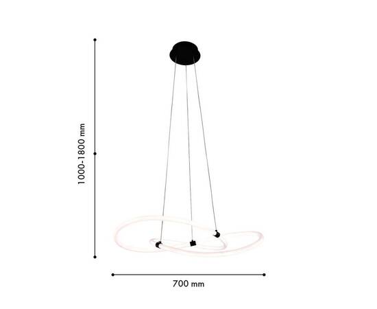 Подвесной светодиодный светильник F-Promo Vendel 4471-3P, изображение 2