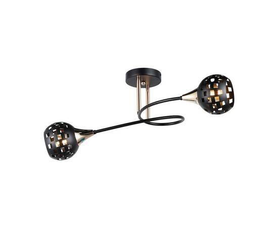 Потолочная люстра IMEX MD.19074-2-S-BK+FGD