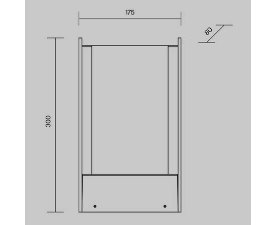 Уличный светодиодный светильник Maytoni Reso O445FL-L20GF3K, изображение 2