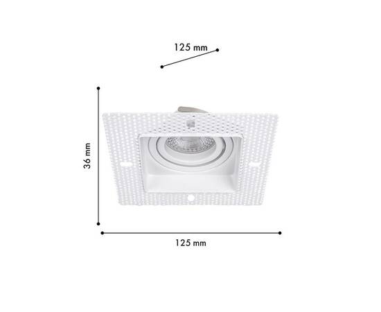 Встраиваемый светильник Favourite Lamppu 4534-1C, изображение 2