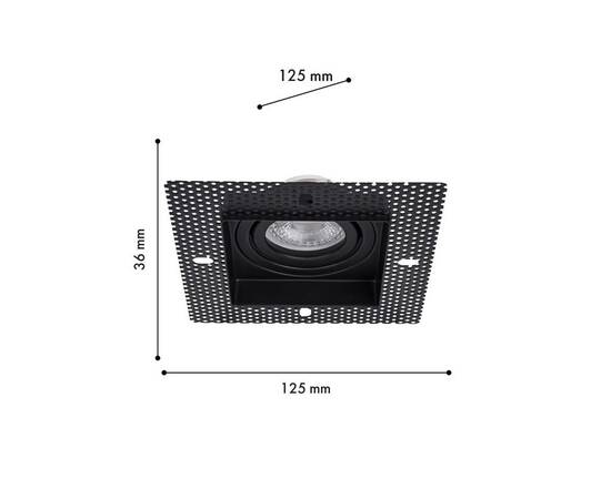 Встраиваемый светильник Favourite Lamppu 4536-1C, изображение 2