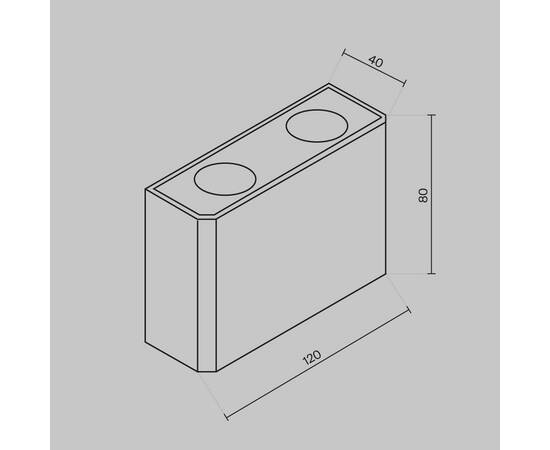 Уличный настенный светодиодный светильник Maytoni Show O433WL-L4GF3K, изображение 2