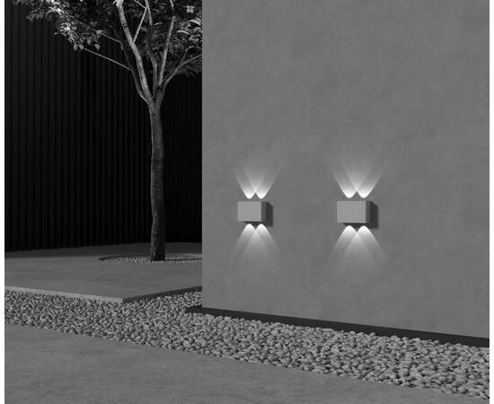 Уличный настенный светодиодный светильник Maytoni Show O433WL-L4W3K, изображение 3