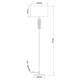 Торшер Arte Lamp Taygeta A4097PN-1CC, изображение 2
