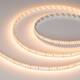 Светодиодная лента Arlight 17W/m 168Led/m 2835SMD теплый белый 5M UL-A168-10mm 24V Warm2700 042327