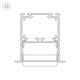 Профиль встраиваемый Arlight SL-Linia52-3L-F-2000 Anod 044682, изображение 3