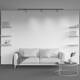Трековый светильник Maytoni Technical Calipso TR218-1-GU10-BS, изображение 12