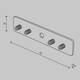 Коннектор прямой Maytoni Technical Accessories for tracks Basity TRA172C-R-11B, изображение 2