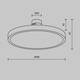 Трековый светодиодный светильник Maytoni Technical Flarity Plato TR153-1-10W3K-BS, изображение 5