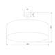 Потолочный светильник TK Lighting 6248 Rondo Linen, изображение 2