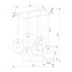 Подвесная люстра TK Lighting 5974 Elio, изображение 2