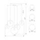 Подвесная люстра TK Lighting 4796 Esme, изображение 2