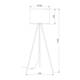 Торшер TK Lighting 16036 Umberto, изображение 2