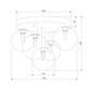 Потолочная люстра TK Lighting 758 Nilos, изображение 2