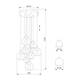 Подвесная люстра TK Lighting 10208 Cubus, изображение 2