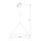 Подвесной светильник TK Lighting 10087 Cono, изображение 2