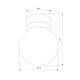 Потолочный светильник TK Lighting 10255 Estera, изображение 2