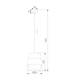 Подвесной светильник TK Lighting 5401 Calisto, изображение 2
