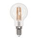 Лампа светодиодная филаментная (UL-00005906) Uniel E14 13W 4000K прозрачная LED-G45-13W/4000K/E14/CL
