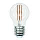 Лампа светодиодная филаментная (UL-00005908) Uniel E27 13W 4000K прозрачная LED-G45-13W/4000K/E27/CL