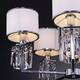 Подвесная люстра Eurosvet Zaffiro 10099/5 хром/прозрачный хрусталь Strotskis (новый абажур), изображение 3
