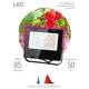 Фитопрожектор для растений ЭРА FITO-50W-RB-LED Б0046368, изображение 2