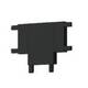 Коннектор T-образный Italline Kreator IT09-9030 black