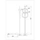 Торшер Arte Lamp Fluido A3913PN-24BK, изображение 2