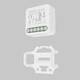 Wi-Fi выключатель двухканальный (без нуля) Maytoni Technical Smart home MSN002, изображение 3