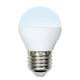 Лампа светодиодная (UL-00002378) Uniel E27 6W 4000K матовая LED-G45-6W/NW/E27/FR/MB PLM11WH